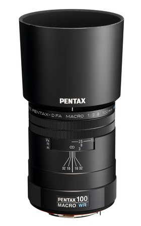 Pentax smc D FA MACRO 100mm F2.8 WR weather-resistant lens