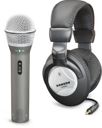 Samson Q2U USB XLR Microphone Recording Pak