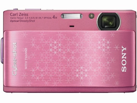 Sony Cyber-shot DSC-TX1 Snowflakes Pink