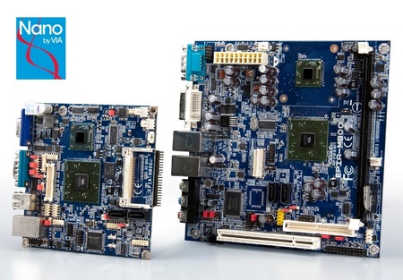 VIA EPIA-N800 Nano-ITX VIA EPIA-M800 Mini-ITX Boards