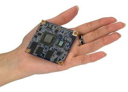 VIA Mobile-ITX Form Factor on hand