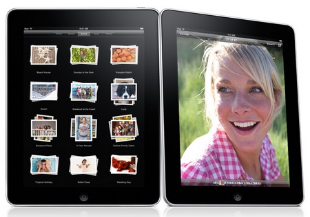 Apple iPad Tablet Device Gallery app