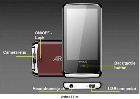 Archos 3 Vision Slim PMP