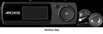 Archos Key MP3 player