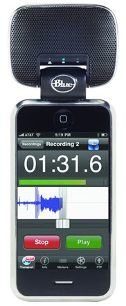 Blue Microphones Mikey Portable Recorder for iPhone and iPod