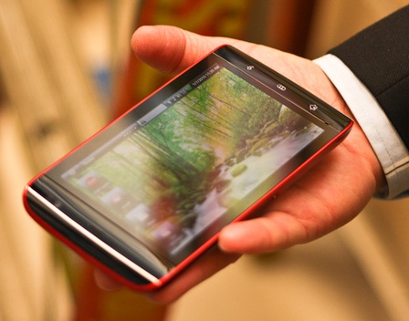 Dell Mini 5 Android Tablet Concept on hand