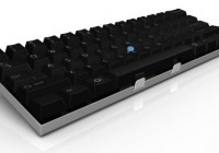 Guru'board Miniguru Keyboard Keeps fingers on the home row