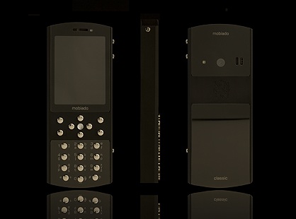 Mobiado Classic 712ZAF Luxury Phone Black Satin