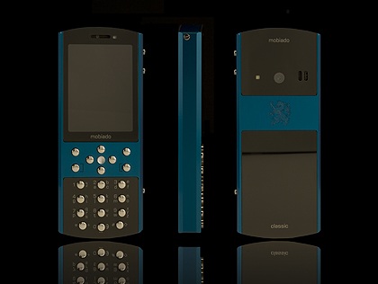 Mobiado Classic 712ZAF Luxury Phone Blue