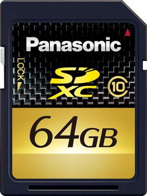 Panasonic 64GB and 48GB Available in February 2010