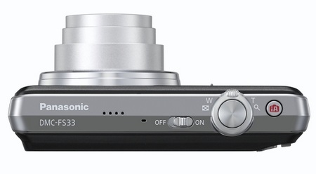 Panasonic Lumix DMC-FS33 Digital Camera top