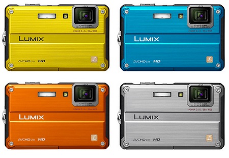 Panasonic Lumix DMC-TS2 Rugged Digital Camera colors