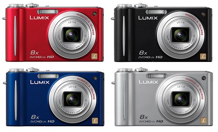 Panasonic Lumix DMC-ZR3 8x Zoom Camera colors