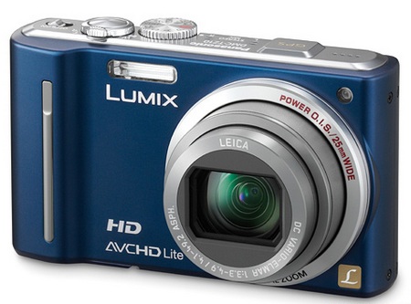 Panasonic Lumix DMC-ZS7 Digital Camera geotagging Blue