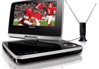 Philips PET749 Portable DVD Player also as Portable TV