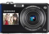 Samsung DualView TL210 and TL205 Dual LCD Cameras front