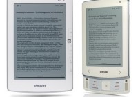 Samsung E6 and E101 e-book Readers