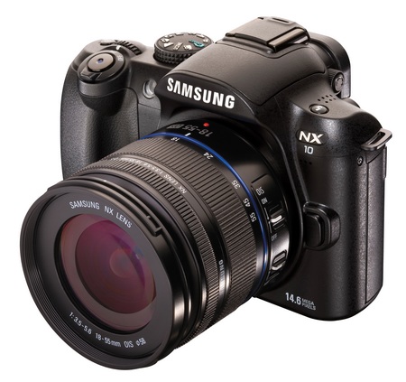 Samsung NX10 Digital Camera with APS-C Sensor