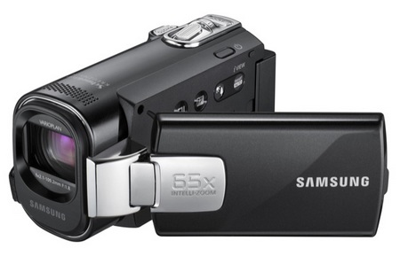 Samsung SMX-F40, SMX-F43, and SMX-F44 Camcorders with 65x Zoom