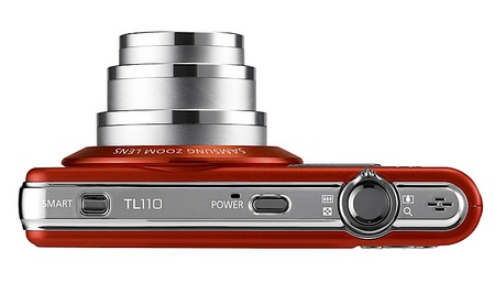 Samsung TL110 Slim Digital Camera Top