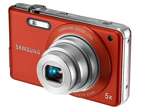 Samsung TL110 and TL105 Ultra Slim Digital Cameras front