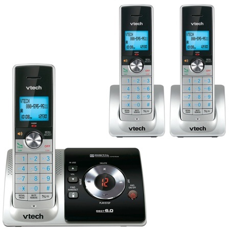 VTech LS6325 Series DECT 6.0 Cordless Phone with Push-to-Talk