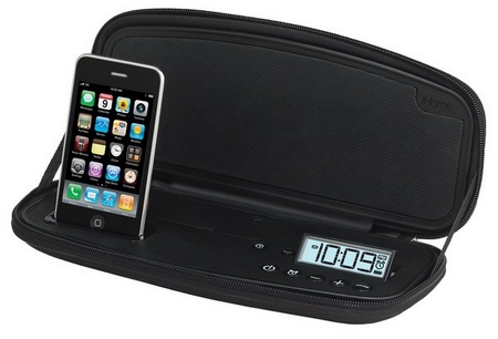 iHome iP48 Stereo Alarm Clock for iPhone ipod