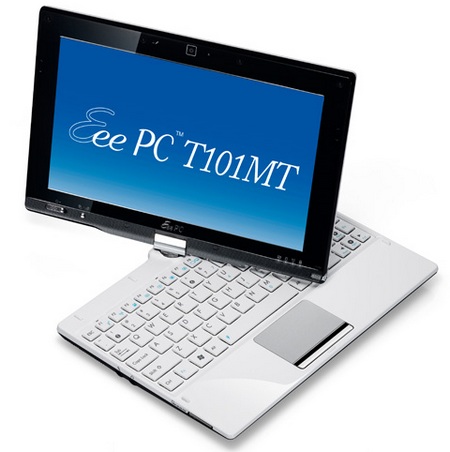 Asus Eee PC T101MT Multitouch Netbook white