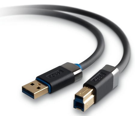 Belkin SuperSpeed USB 3.0 Premium A-B Cable