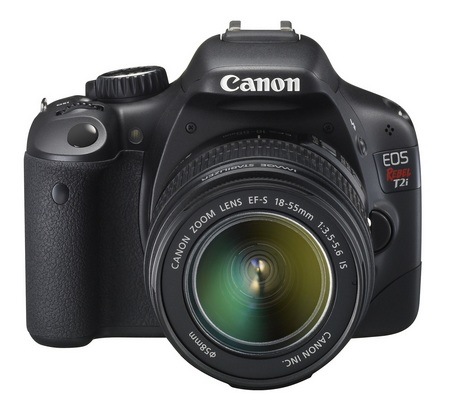 Canon EOS 550D DSLR Camera front