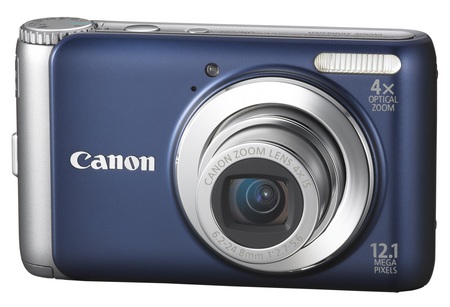 Canon PowerShot A3100 IS digital camera blue