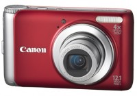 Canon PowerShot A3100 IS digital camera red