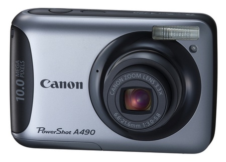 Canon PowerShot A490 entry-level digicam