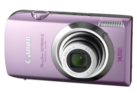 Canon PowerShot SD3500 IS ELPH Digital Camera Pink