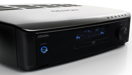 Denon S-5BD 5.1-Channel AV Receiver Blu-ray Player combo angle