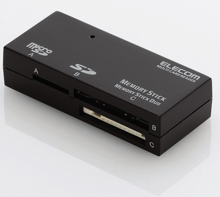 Elecom MR-A002 SDXC Card Reader black