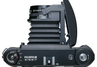 FujiFilm GF670 Professional medium format folding camera top