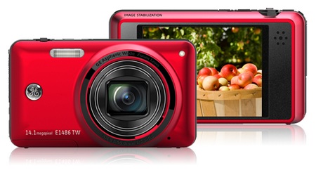 General Imaging E1486TW and E1480W Digital Cameras Red