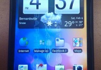 HTC Incredible home screen