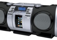 JVC Kaboom RV-NB50 Boombox with iPod dock