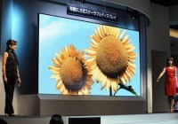 Mitsubishi 149-inch OLED Display showed at ISE 2010