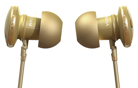 Monster Butterfly by Vivienne Tam in-ear headphones