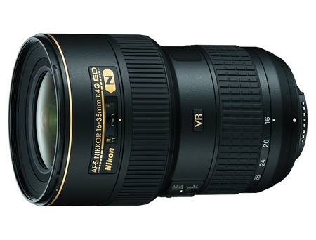 Nikon AF-S NIKKOR 16-35mm f-4G ED VR lens