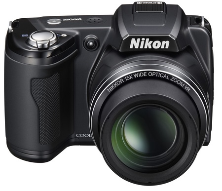 Nikon CoolPix L110 15x zoom camera front