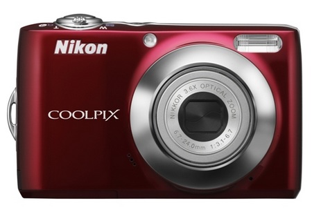 Nikon CoolPix L22 Digital Camera red