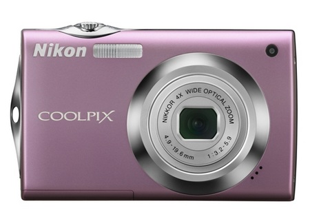 Nikon CoolPix S4000 Touchscreen Digital Camera pink