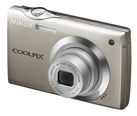 Nikon CoolPix S4000 Touchscreen Digital Camera silver