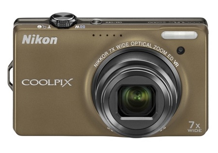 Nikon CoolPix S6000 Digital Camera bronze