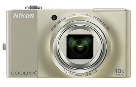 Nikon CoolPix S8000 10x Zoom Camera Silver