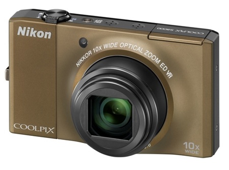 Nikon CoolPix S8000 10x Zoom Camera bronze